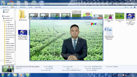 Sở Nông nghiệp kiểm tra chỉ đạo khắc phục hậu quả sau bão số 3