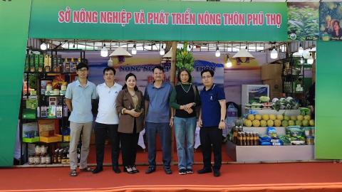 Quảng bá sản phẩm OCOP Phú Thọ Tại FESTIVAL sản phẩm nông nghiệp làng nghề Hà Nội
